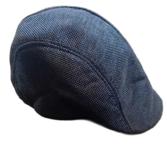 Herringbone Duckbill Ivy Hat Classic Cap - Black - Nw/oT - Picture 1 of 6